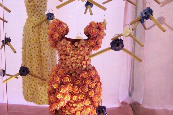 event display flower dress candys international